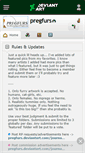 Mobile Screenshot of pregfurs.deviantart.com