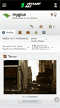 Mobile Screenshot of mygzus.deviantart.com