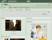 Tablet Screenshot of mygzus.deviantart.com