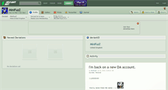 Desktop Screenshot of minifuzz.deviantart.com