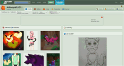 Desktop Screenshot of animespirit1011.deviantart.com