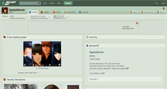 Desktop Screenshot of hpslashlover.deviantart.com