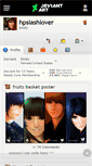 Mobile Screenshot of hpslashlover.deviantart.com