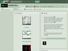 Tablet Screenshot of huddleclub.deviantart.com