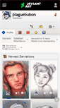 Mobile Screenshot of plaguebubon.deviantart.com