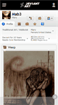 Mobile Screenshot of mab3.deviantart.com