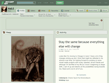 Tablet Screenshot of mab3.deviantart.com