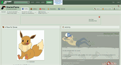 Desktop Screenshot of dracianflame.deviantart.com