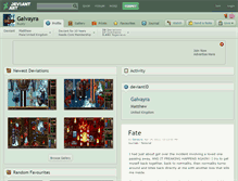 Tablet Screenshot of galvayra.deviantart.com