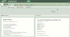 Desktop Screenshot of kjchick.deviantart.com