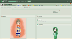 Desktop Screenshot of kittenpajamaz.deviantart.com
