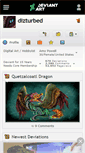 Mobile Screenshot of dizturbed.deviantart.com