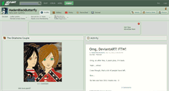 Desktop Screenshot of madamblackbutterfly.deviantart.com