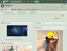 Tablet Screenshot of darkness2-1.deviantart.com