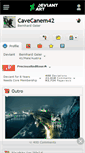 Mobile Screenshot of cavecanem42.deviantart.com