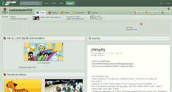 Desktop Screenshot of cookiestealer002.deviantart.com
