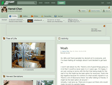 Tablet Screenshot of hamai-chan.deviantart.com