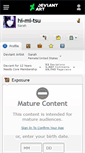 Mobile Screenshot of hi-mi-tsu.deviantart.com
