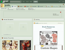 Tablet Screenshot of lawlzify.deviantart.com