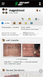 Mobile Screenshot of magesblood.deviantart.com