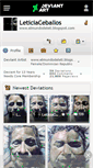 Mobile Screenshot of leticiaceballos.deviantart.com