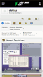 Mobile Screenshot of dettus.deviantart.com