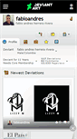 Mobile Screenshot of fabioandres.deviantart.com