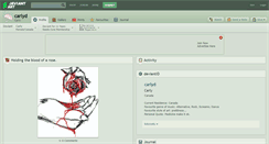 Desktop Screenshot of carlyd.deviantart.com