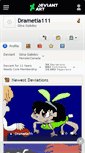 Mobile Screenshot of drametia111.deviantart.com