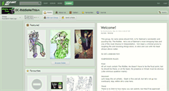 Desktop Screenshot of dc-riddlemethis.deviantart.com
