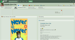 Desktop Screenshot of christofer-drew-club.deviantart.com