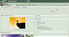 Desktop Screenshot of hanseco.deviantart.com