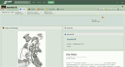 Desktop Screenshot of lauretta18.deviantart.com