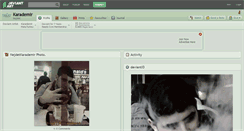 Desktop Screenshot of karademir.deviantart.com