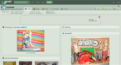 Desktop Screenshot of kurando.deviantart.com