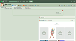Desktop Screenshot of darkcousin.deviantart.com