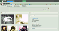 Desktop Screenshot of breathemickey.deviantart.com