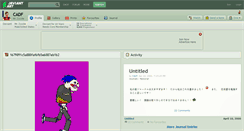 Desktop Screenshot of cadf.deviantart.com