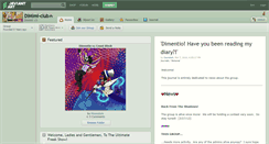 Desktop Screenshot of dimimi-club.deviantart.com