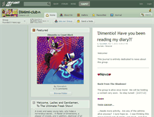 Tablet Screenshot of dimimi-club.deviantart.com