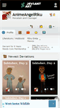 Mobile Screenshot of animeangelriku.deviantart.com