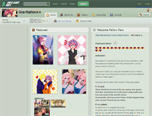 Tablet Screenshot of gravitationx.deviantart.com