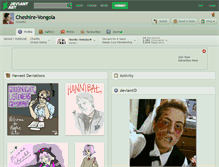 Tablet Screenshot of cheshire-vongola.deviantart.com