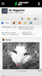 Mobile Screenshot of mr-magazine.deviantart.com