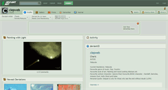 Desktop Screenshot of clepweb.deviantart.com