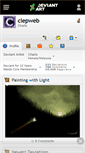 Mobile Screenshot of clepweb.deviantart.com