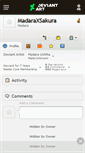 Mobile Screenshot of madaraxsakura.deviantart.com