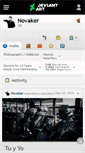 Mobile Screenshot of novaker.deviantart.com
