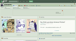 Desktop Screenshot of d-pal-norton.deviantart.com