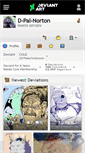 Mobile Screenshot of d-pal-norton.deviantart.com